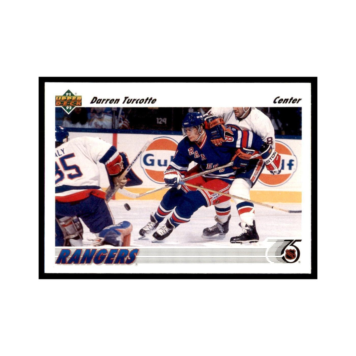 1991 Upper Deck Darren Turcotte Hockey Cards #155