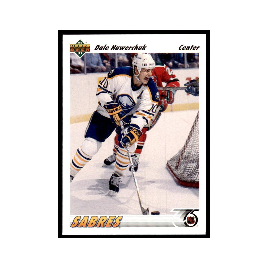 1991 Upper Deck Dale Hawerchuk Hockey Cards #126