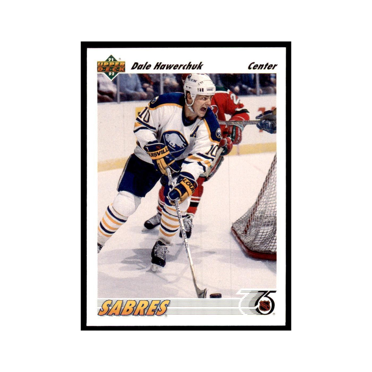 1991 Upper Deck Dale Hawerchuk Hockey Cards #126