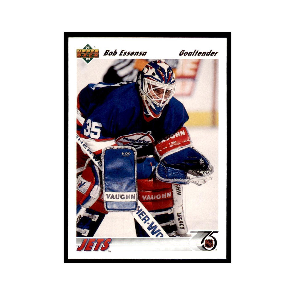 1991 Upper Deck Bob Essensa Hockey Cards #101