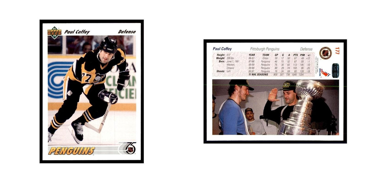 1991 Upper Deck Paul Coffey Hockey Cards #177