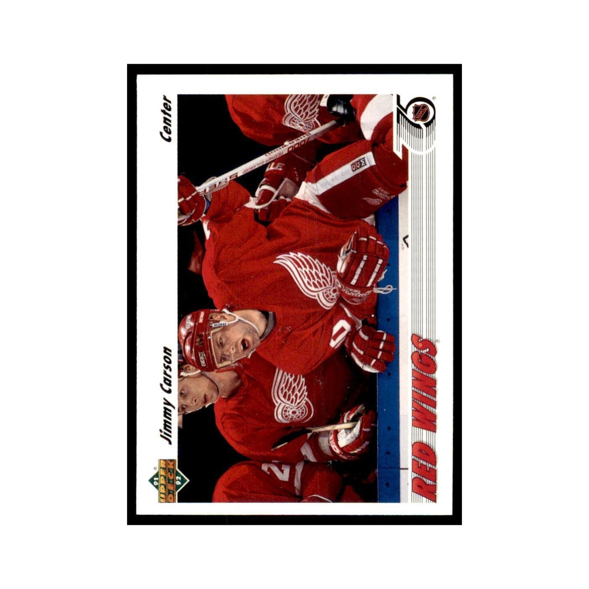 1991 Upper Deck Jimmy Carson Hockey Cards #161