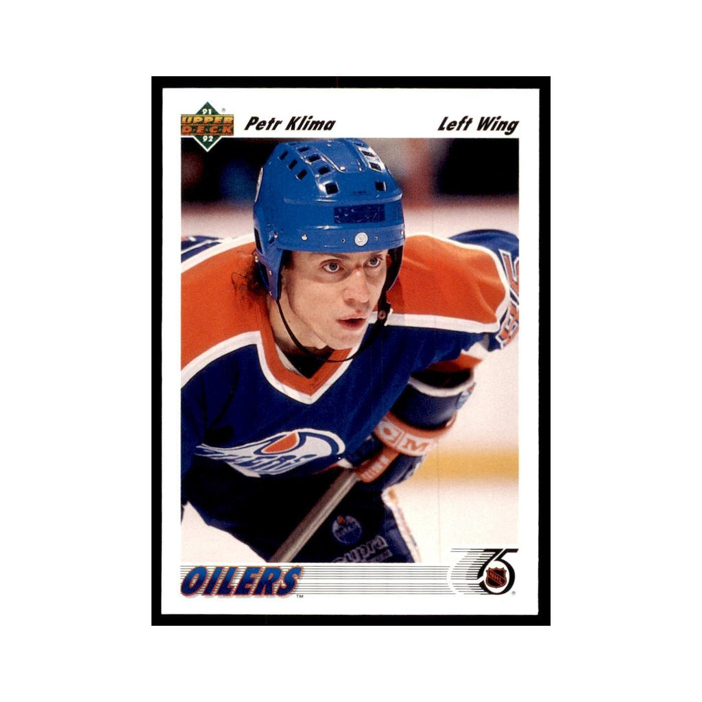 1991 Upper Deck Petr Klima Hockey Cards #111