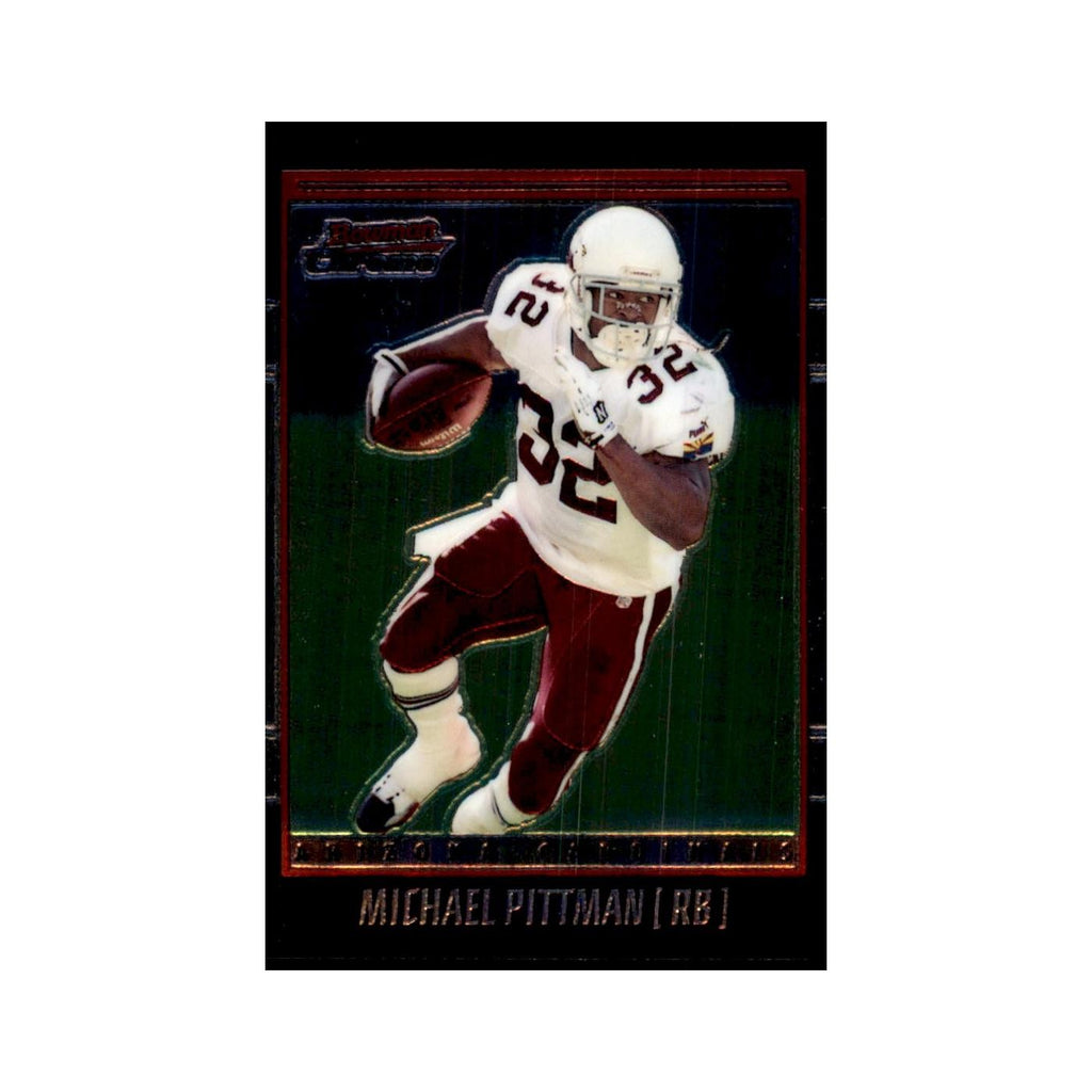 2001 Bowman Chrome Michael Pittman Football Cards #101