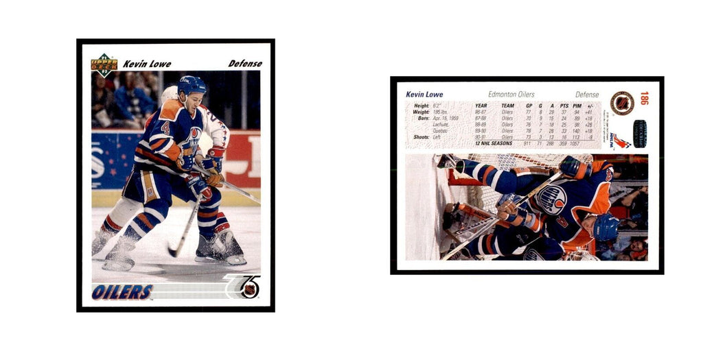 1991 Upper Deck Kevin Lowe #186