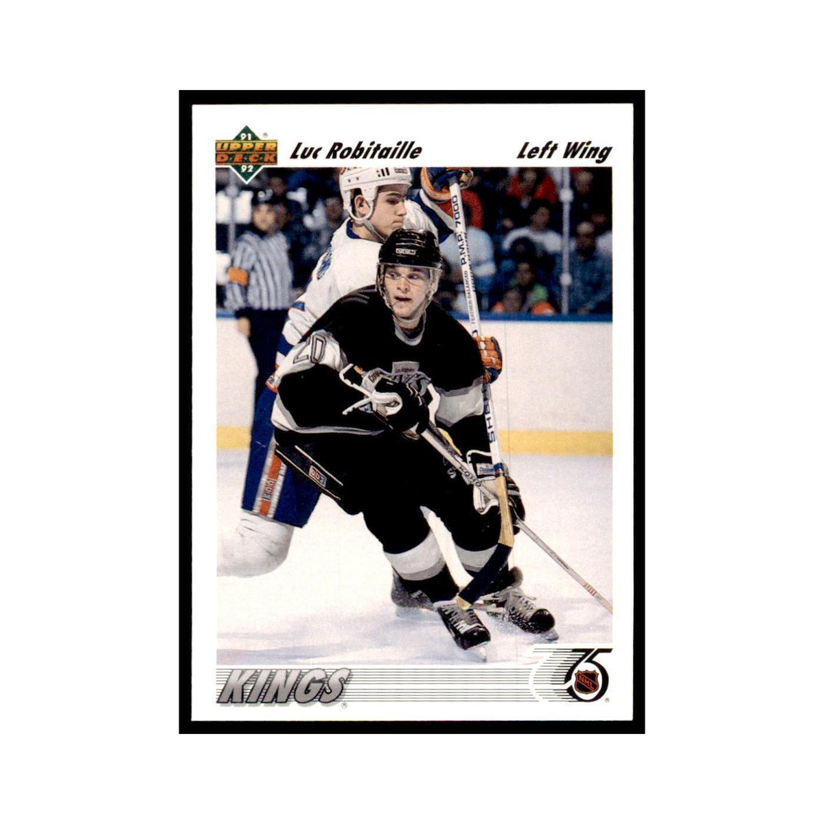 1991 Upper Deck Luc Robitaille Hockey Cards #145