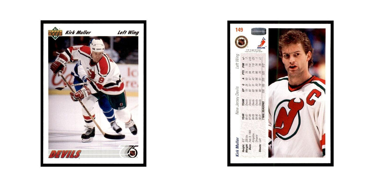 1991 Upper Deck Kirk Muller Hockey Cards #149