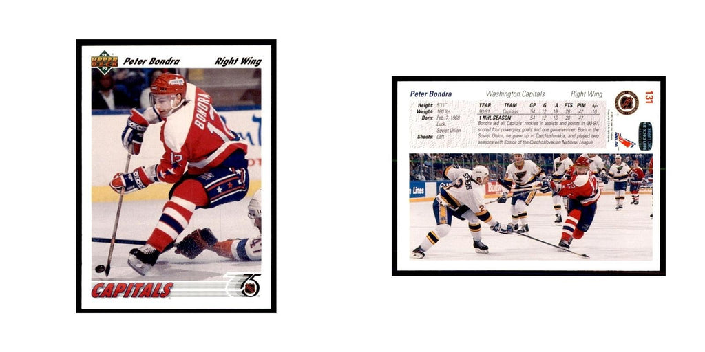 1991 Upper Deck Peter Bondra #131