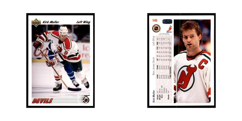 1991 Upper Deck Kirk Muller Hockey Cards #149