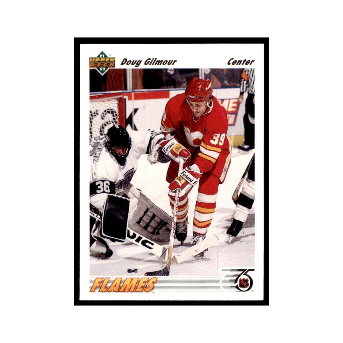 1991 Upper Deck Doug Gilmour Hockey Cards #188