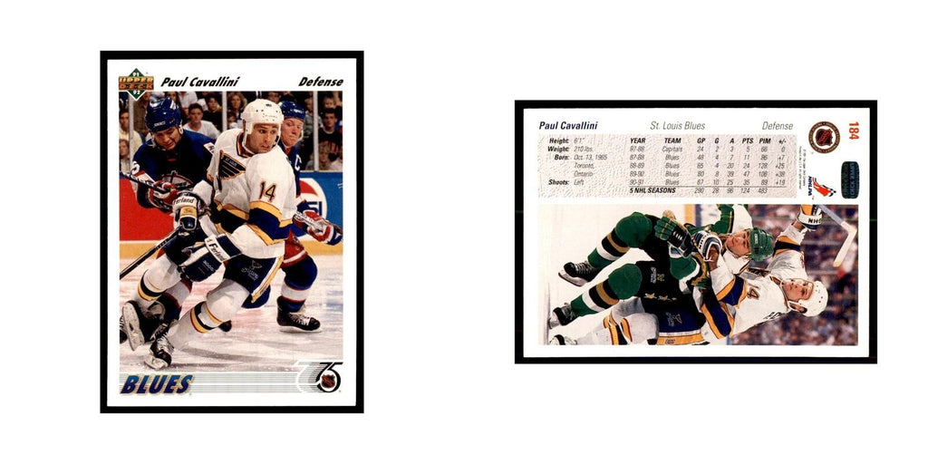1991 Upper Deck Paul Cavallini #184