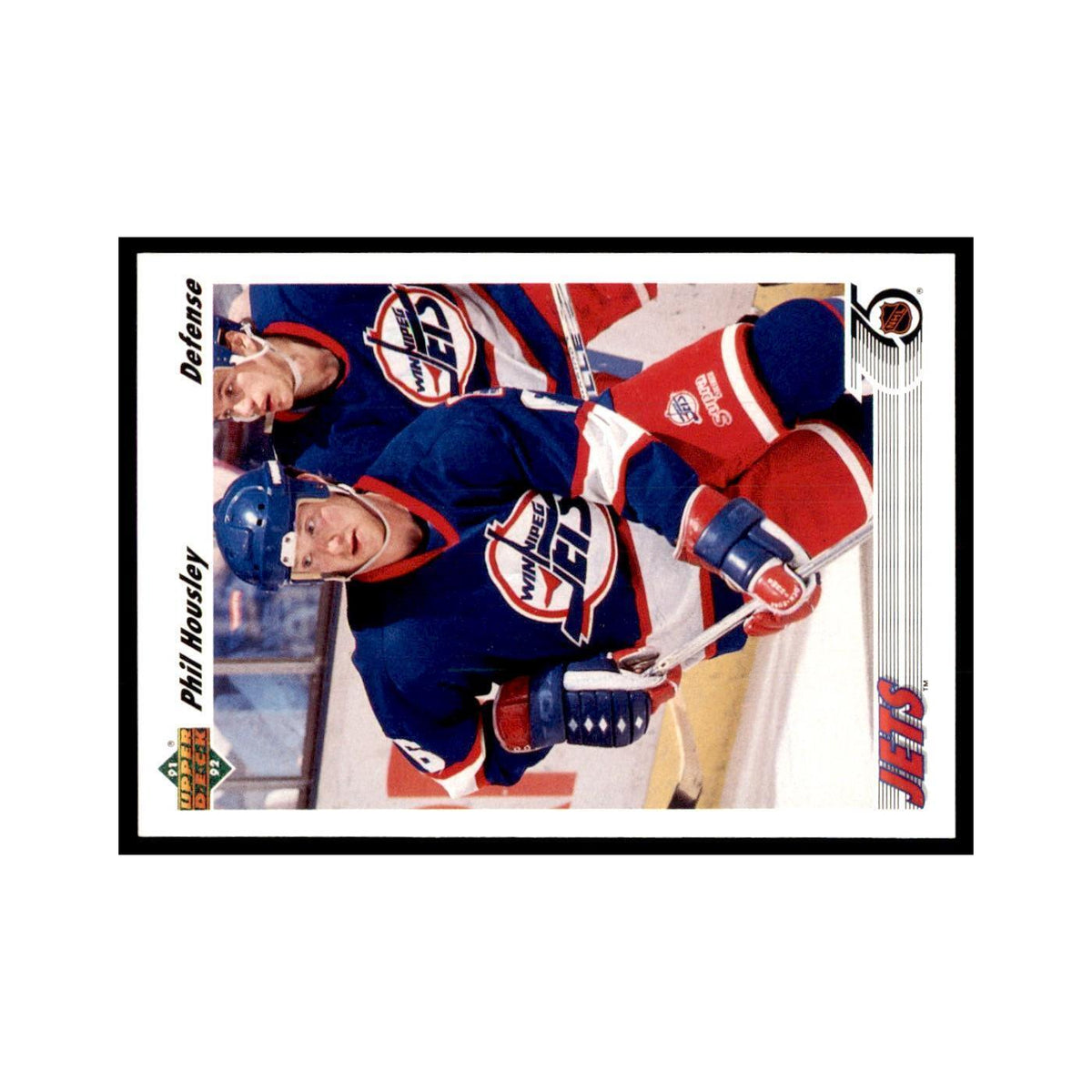 1991 Upper Deck Phil Housley Hockey Cards #106
