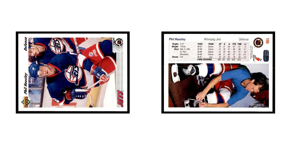1991 Upper Deck Phil Housley Hockey Cards #106