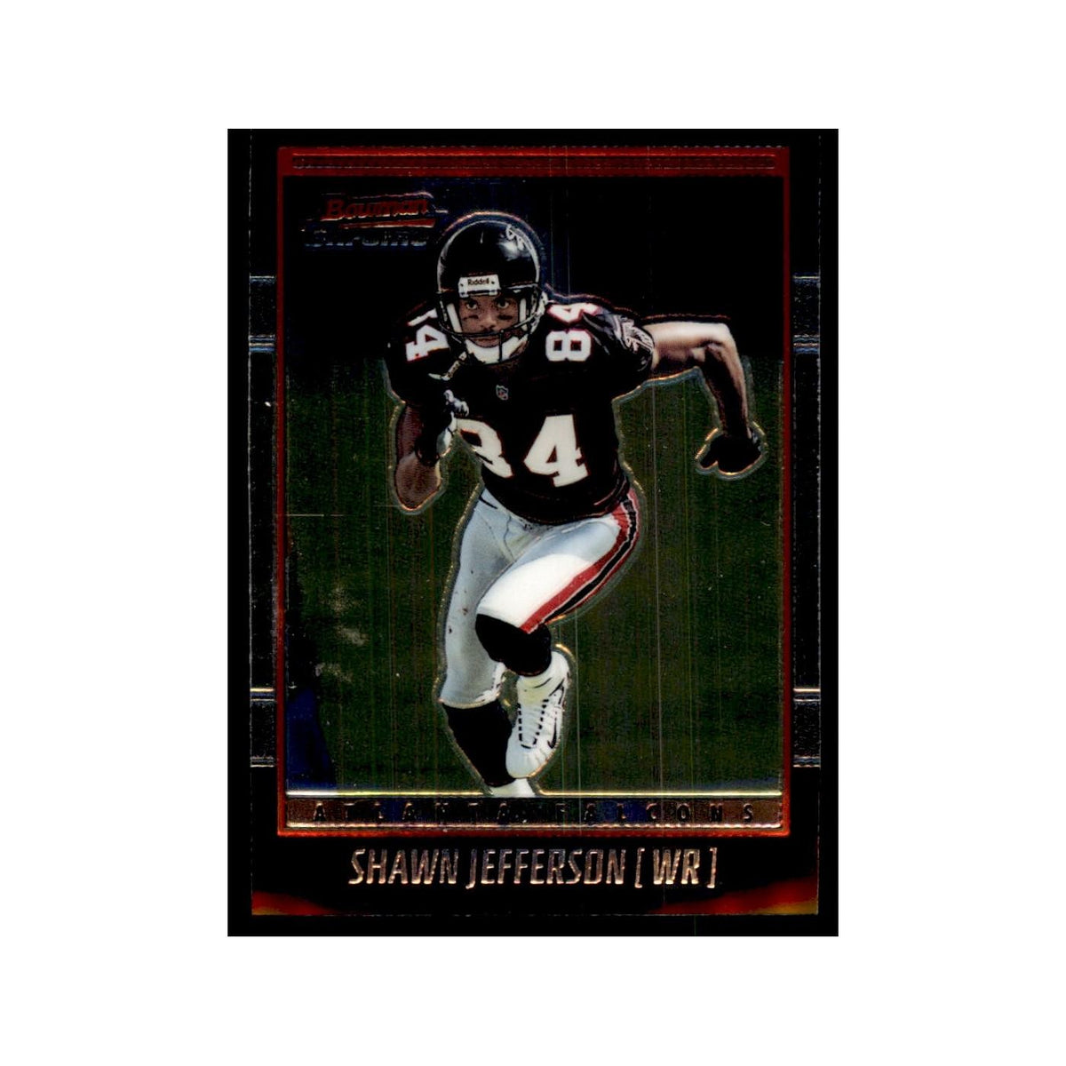 2001 Bowman Chrome Shawn Jefferson Football Cards #59