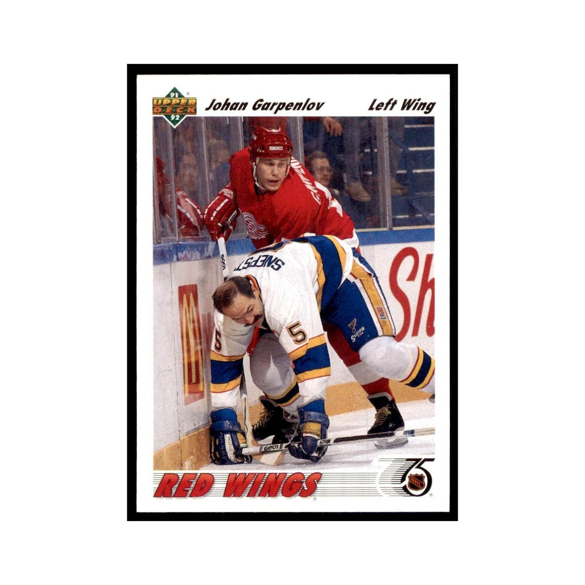 1991 Upper Deck Johan Garpenlov #167