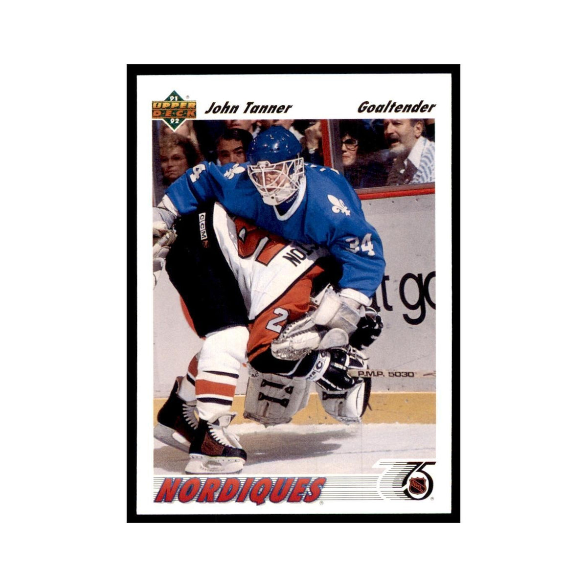 1991 Upper Deck John Tanner Hockey Cards #119