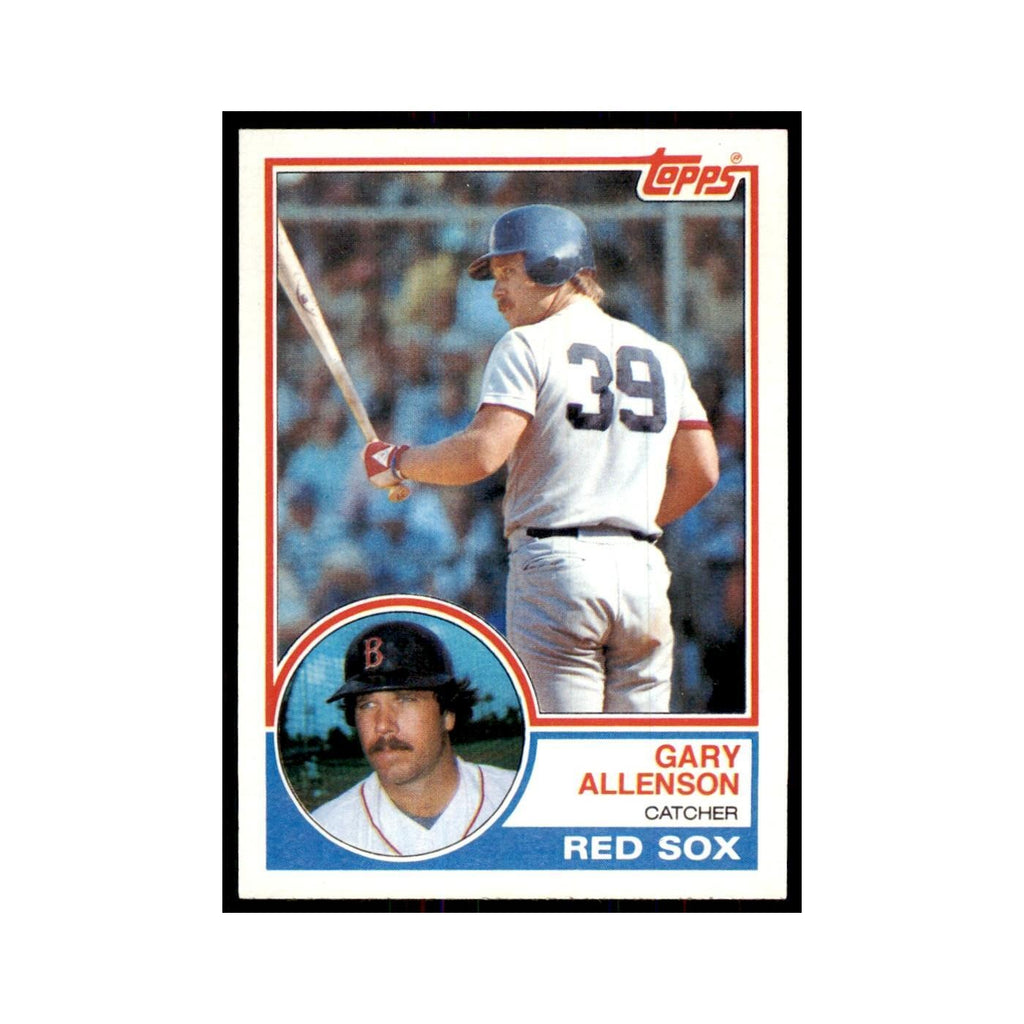 1983 Topps Gary Allenson Baseball Cards #472