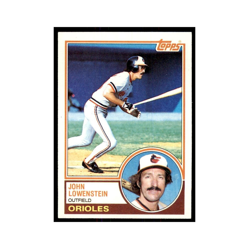 1983 Topps John Lowenstein Baseball Cards #473