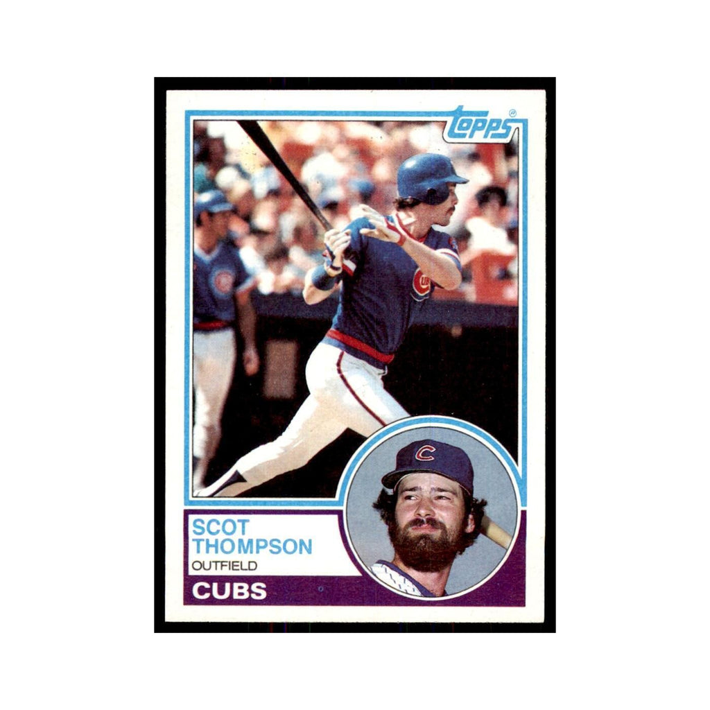 1983 Topps Scot Thompson Baseball Cards #481