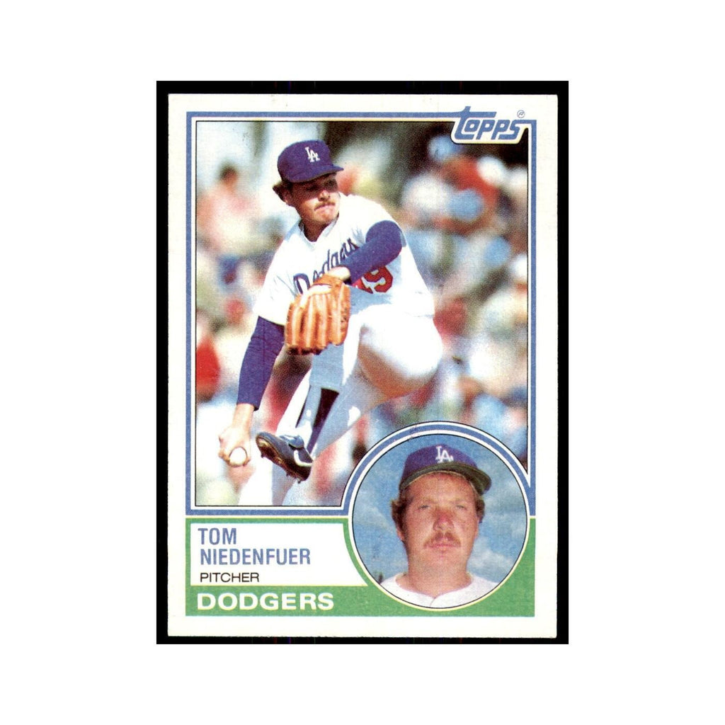 1983 Topps Tom Niedenfuer Baseball Cards #477