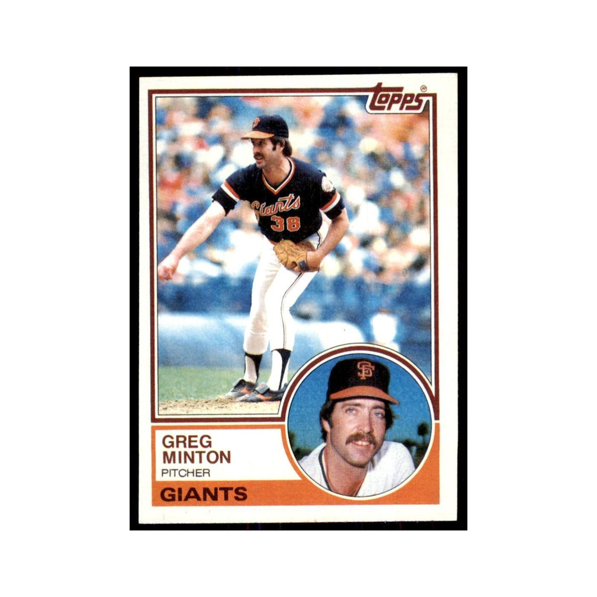 1983 Topps Greg Minton Baseball Cards #470