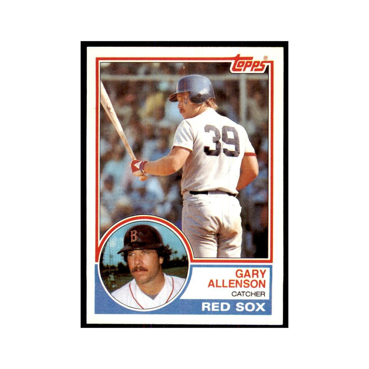 1983 Topps Gary Allenson Baseball Cards #472