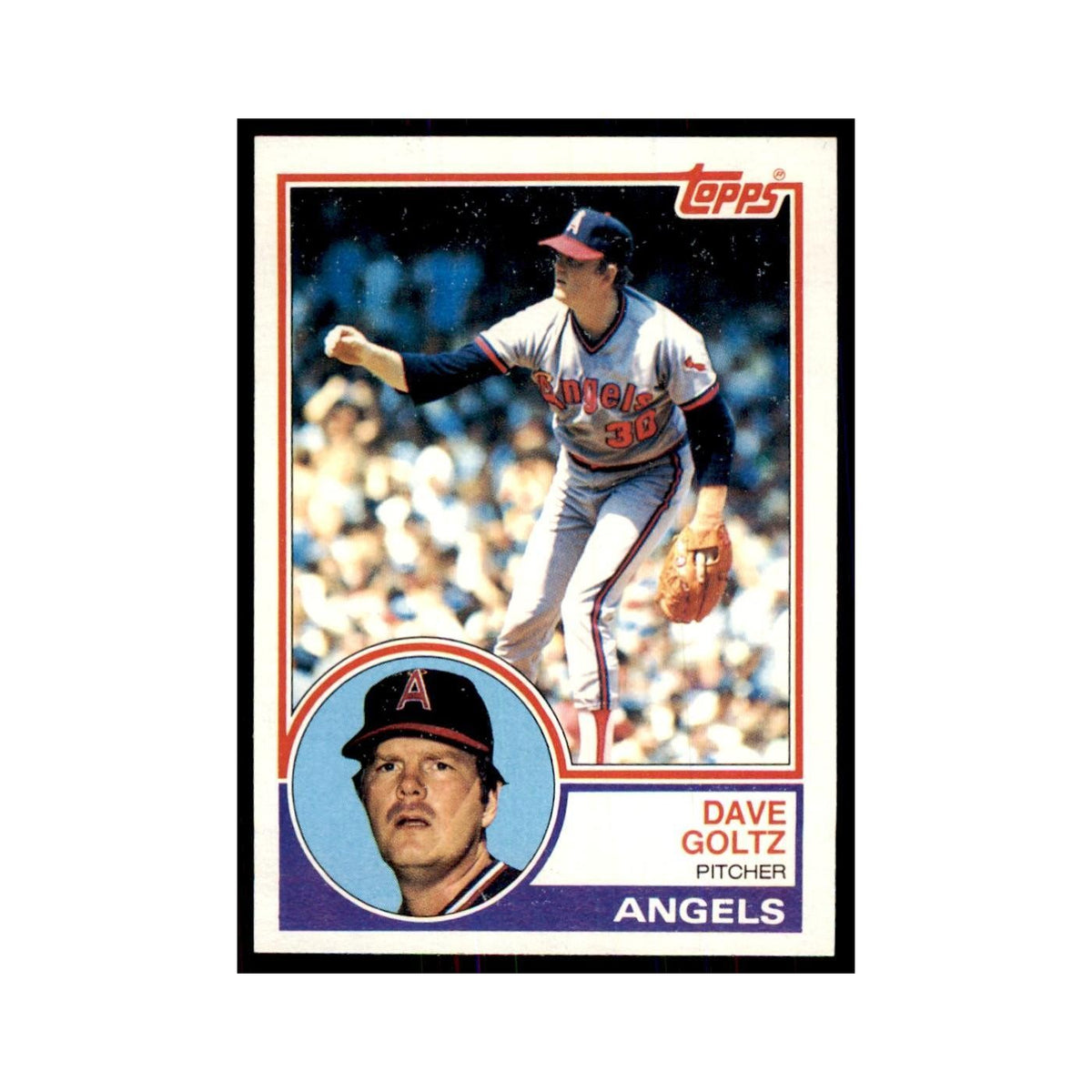 1983 Topps Dave Goltz Baseball Cards #468