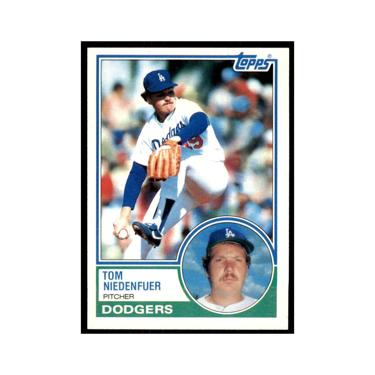 1983 Topps Tom Niedenfuer Baseball Cards #477