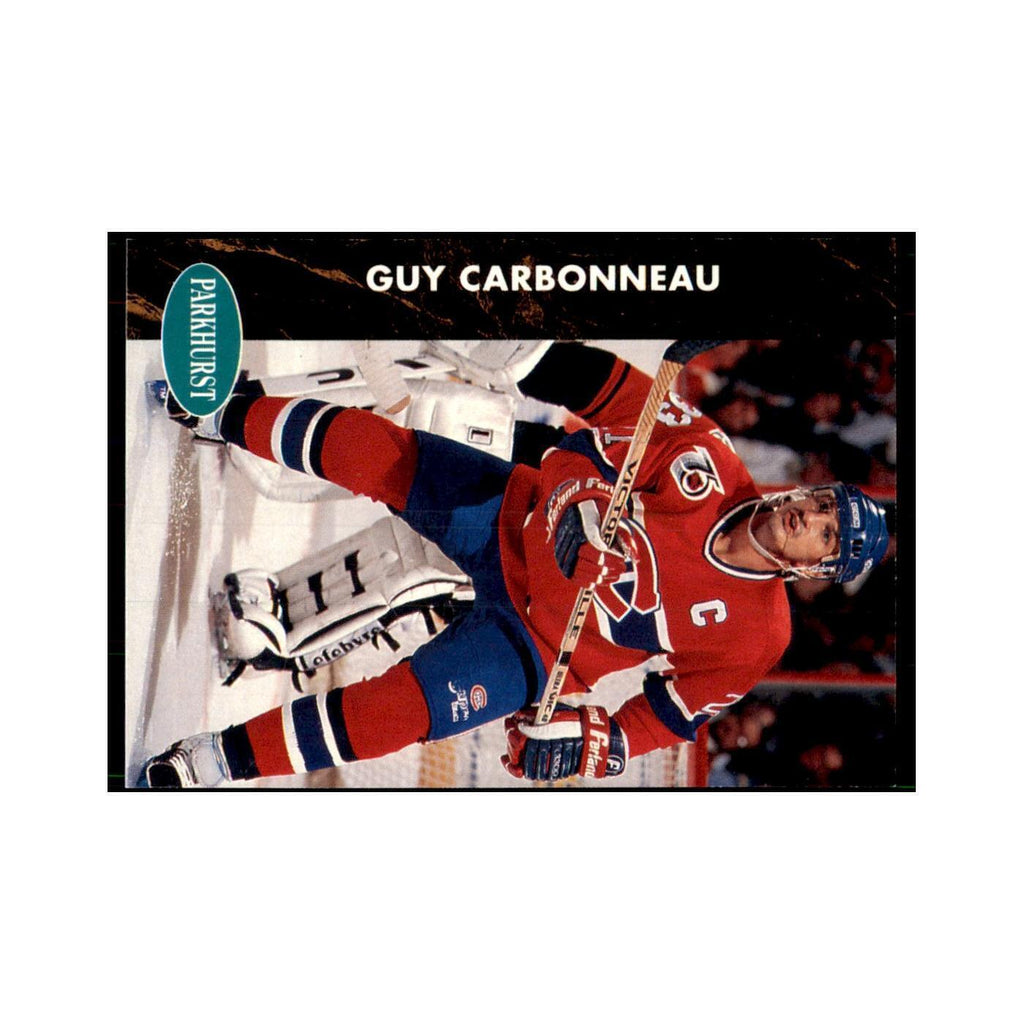 1991 Parkhurst French Guy Carbonneau Hockey Cards #92