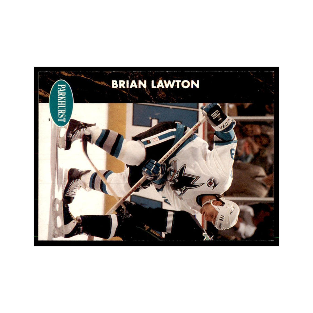 1991 Parkhurst French Brian Lawton Hockey Cards #167