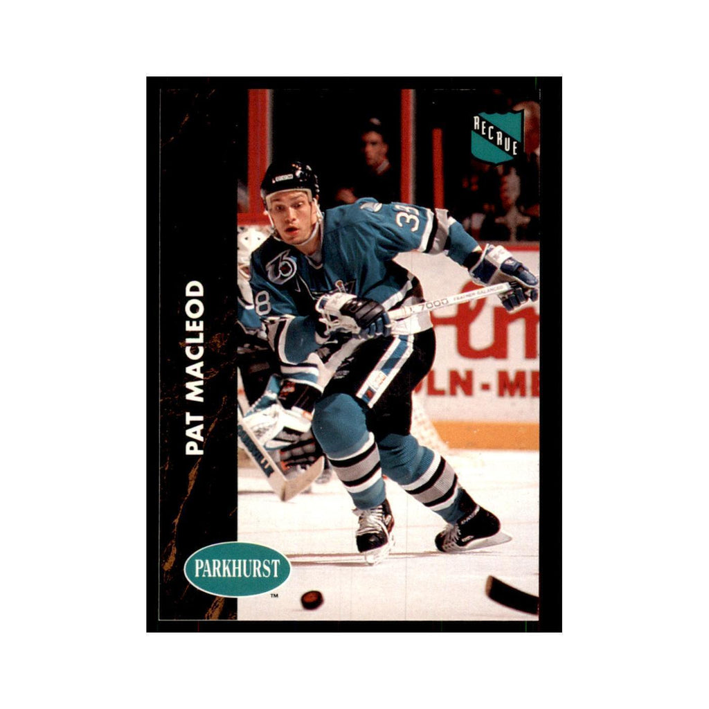 1991 Parkhurst French Pat MacLeod Hockey Cards #161