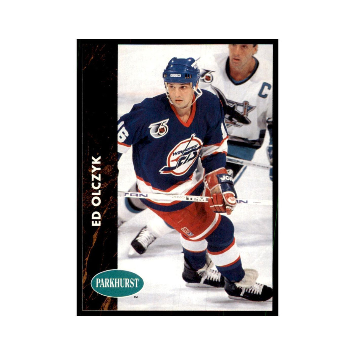 1991 Parkhurst French Ed Olczyk Hockey Cards #204