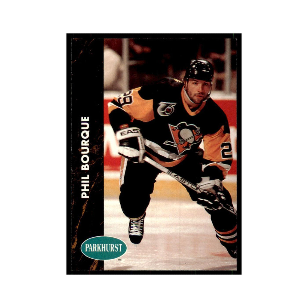 1991 Parkhurst French Phil Bourque Hockey Cards #136