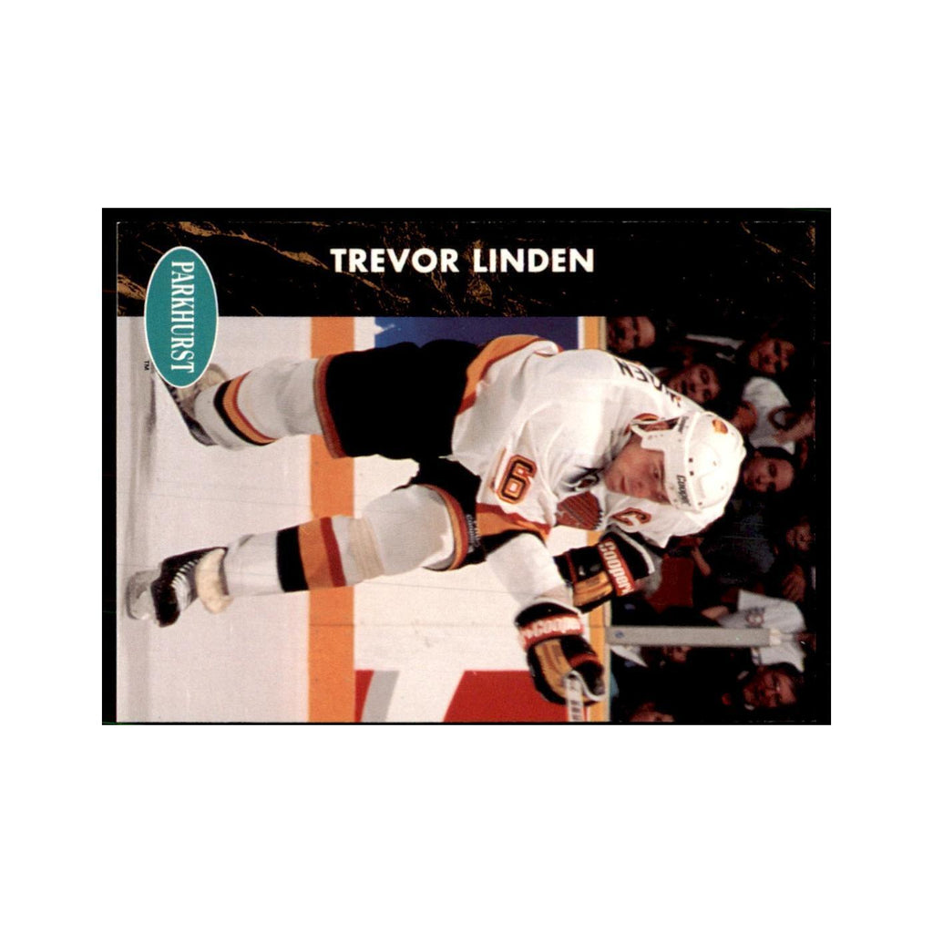 1991 Parkhurst French Trevor Linden Hockey Cards #179