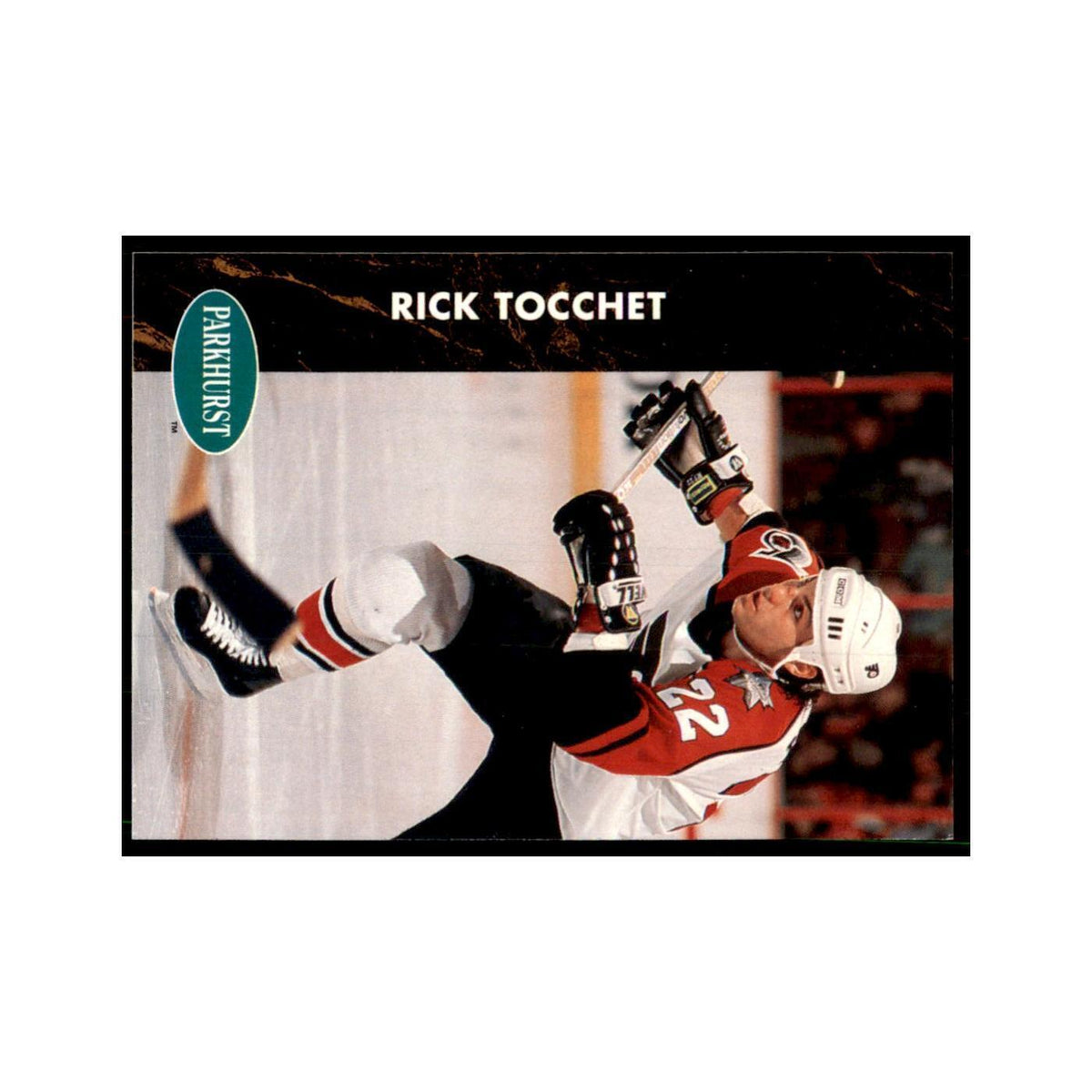 1991 Parkhurst French Rick Tocchet Hockey Cards #129