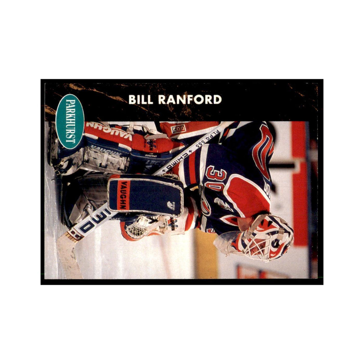 1991 Parkhurst French Bill Ranford Hockey Cards #53