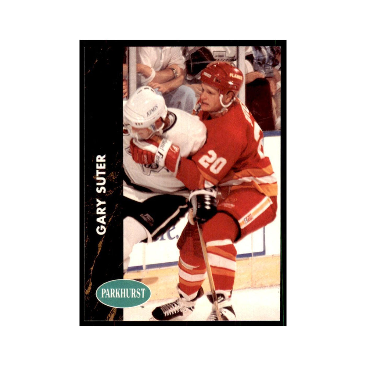 1991 Parkhurst French Gary Suter Hockey Cards #25