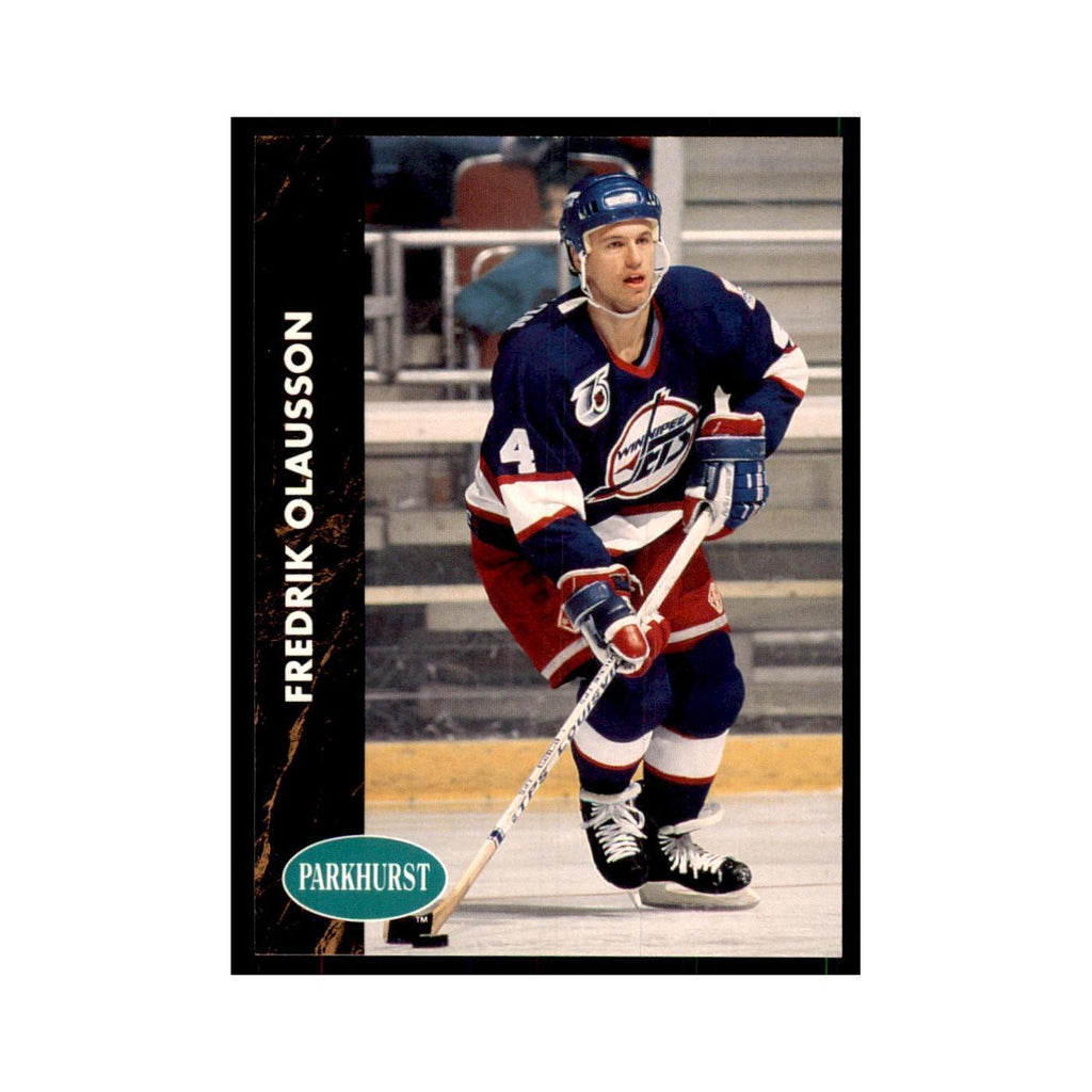1991 Parkhurst French Fredrik Olausson Hockey Cards #203