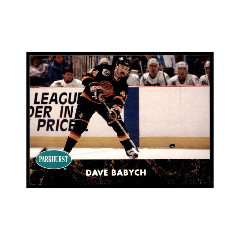 1991 Parkhurst French Dave Babych Hockey Cards #187