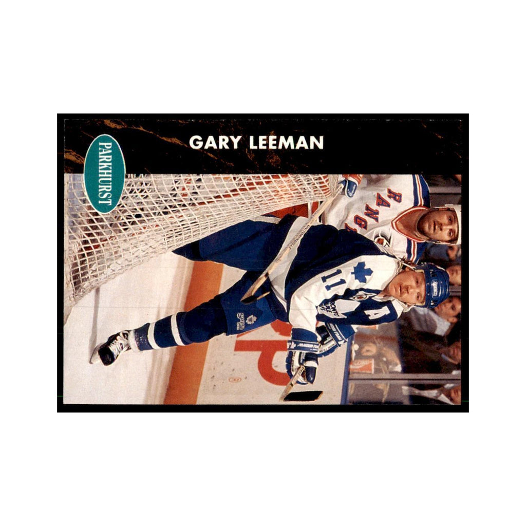 1991 Parkhurst French Gary Leeman Hockey Cards #173