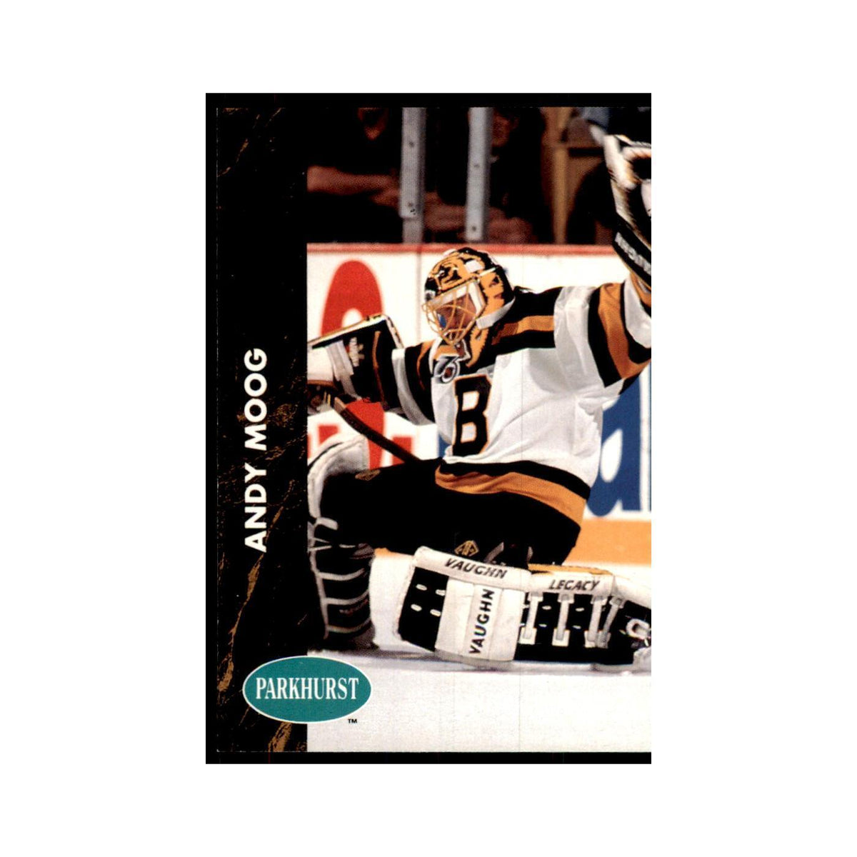 1991 Parkhurst French Andy Moog Hockey Cards #8