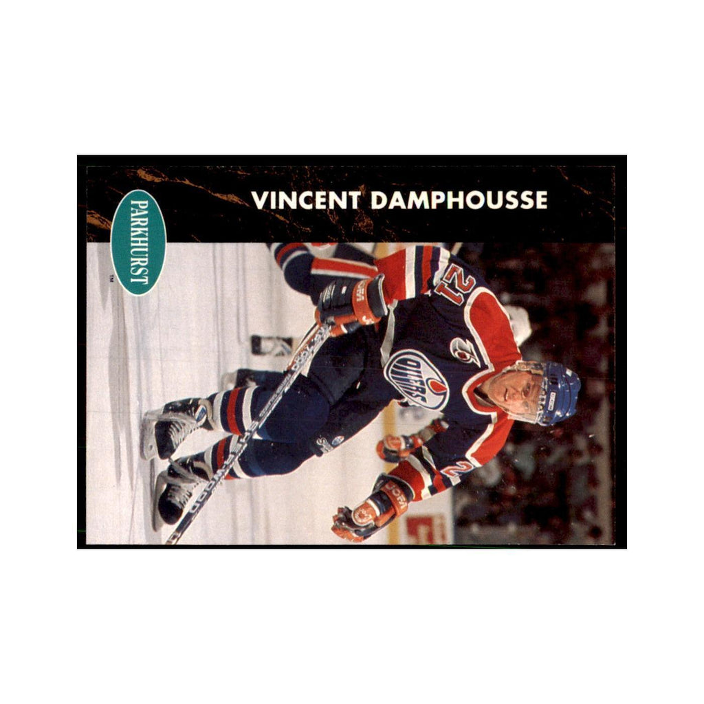 1991 Parkhurst French Vincent Damphousse Hockey Cards #48