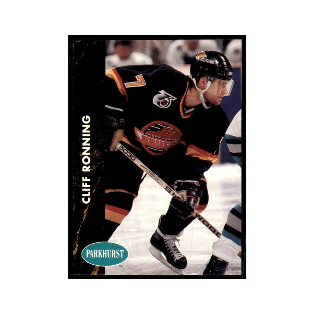 1991 Parkhurst French Cliff Ronning Hockey Cards #182