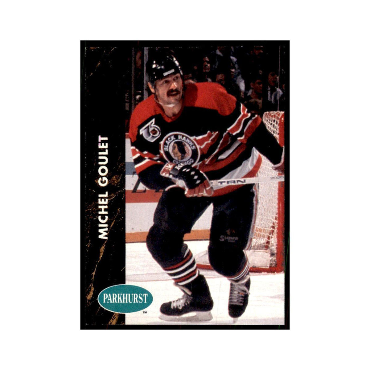 1991 Parkhurst French Michel Goulet Hockey Cards #36