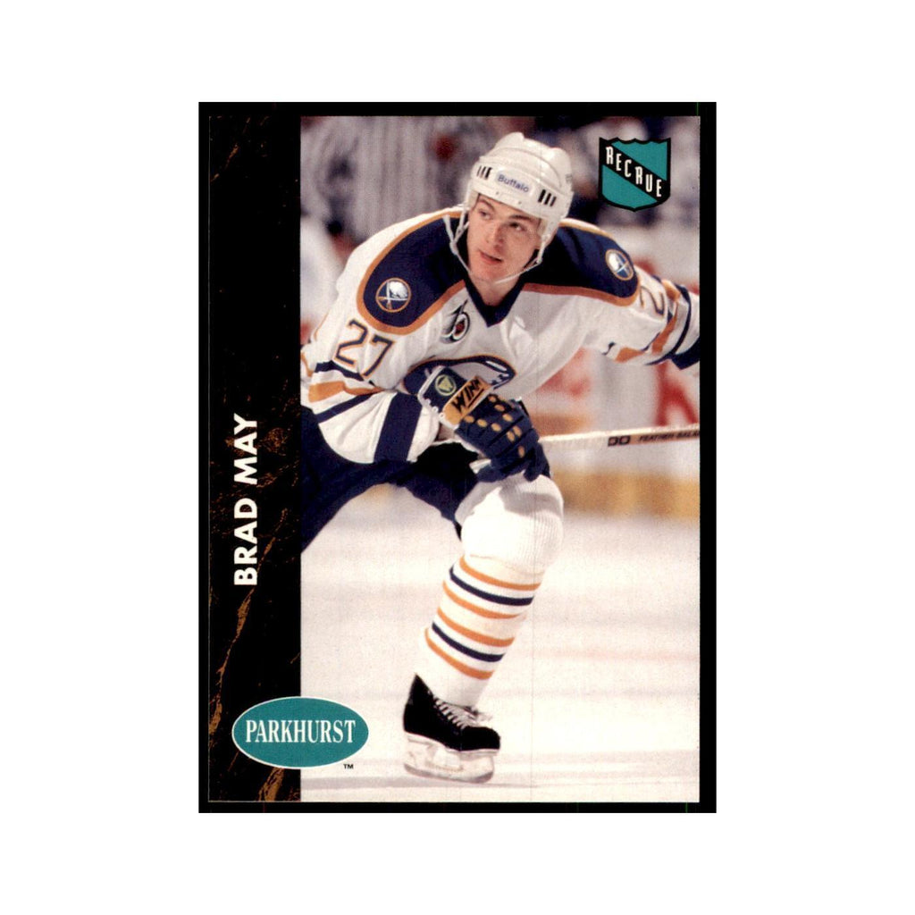 1991 Parkhurst French Brad May Hockey Cards #10