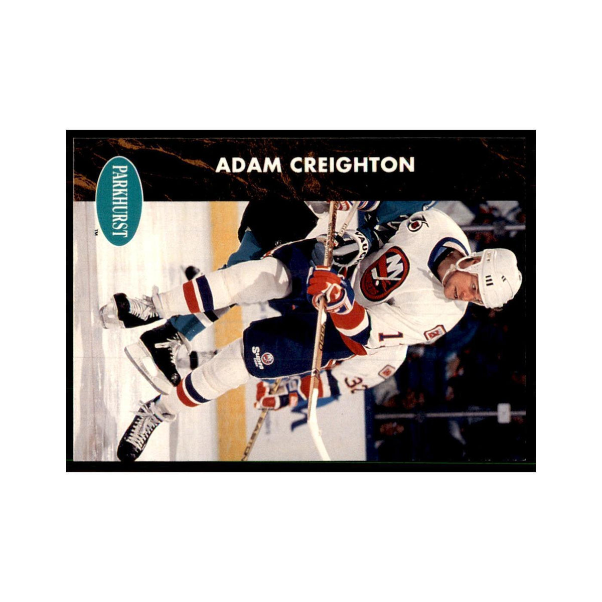1991 Parkhurst French Adam Creighton Hockey Cards #113