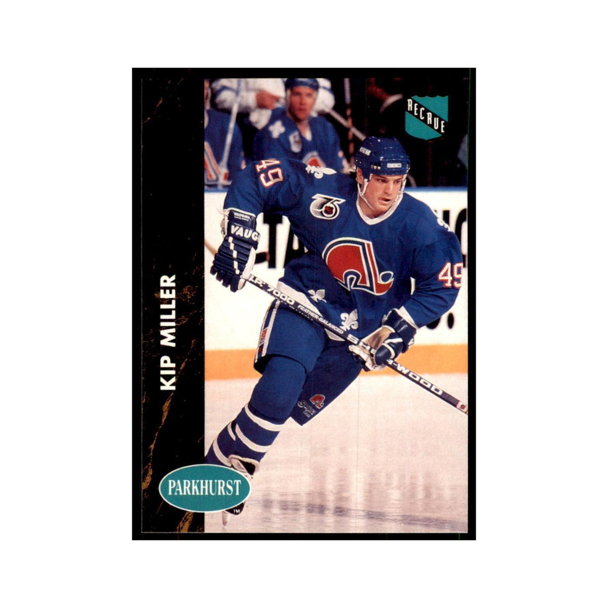 1991 Parkhurst French Kip Miller Hockey Cards #142