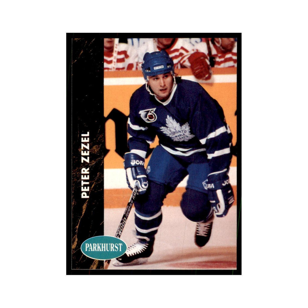 1991 Parkhurst French Peter Zezel Hockey Cards #174