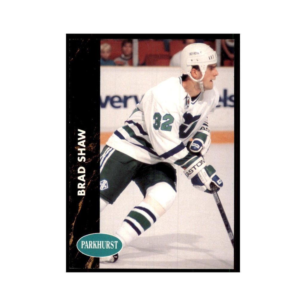 1991 Parkhurst French Brad Shaw Hockey Cards #62