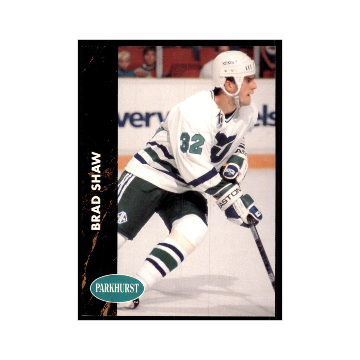 1991 Parkhurst French Brad Shaw Hockey Cards #62